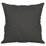 Throw Pillows 2 pcs Dark Grey 40x40 cm Microfibre Fabric
