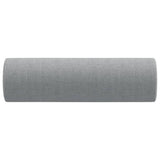 Throw Pillows 2 pcs Light Grey ?5x50 cm Fabric