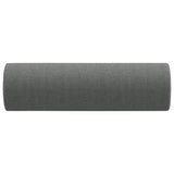 Throw Pillows 2 pcs Dark Grey ?5x50 cm Fabric