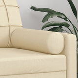 Throw Pillows 2 pcs Cream ?5x50 cm Fabric