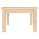 Coffee Table 45x45x30 cm Solid Wood Pine - Side View