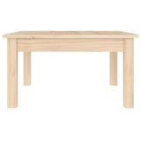 Coffee Table 55x55x30 cm Solid Wood Pine