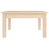 Coffee Table 55x55x30 cm Solid Wood Pine