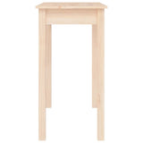 Console Table 80x40x75 cm Solid Wood Pine