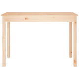Dining Table 110x55x75 cm Solid Wood Pine
