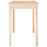 Dining Table 110x55x75 cm Solid Wood Pine