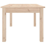 Coffee Table 80x50x40 cm Solid Wood Pine - Top-Down View
