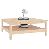 Coffee Table 100x100x40 cm Solid Wood Pine - 45-Degree Angle