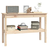 Console Table 110x40x75 cm Solid Wood Pine