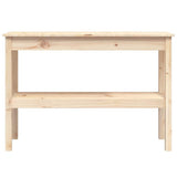 Console Table 110x40x75 cm Solid Wood Pine