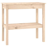 Console Table 80x40x75 cm Solid Wood Pine