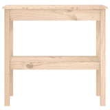 Console Table 80x40x75 cm Solid Wood Pine