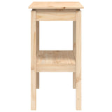 Console Table 80x40x75 cm Solid Wood Pine - 45-Degree Angle