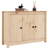 Sideboard 100x35x74 cm Solid Wood Pine - 45-Degree Angle