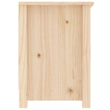 TV Cabinet 103x36.5x52 cm Solid Wood Pine - 45-Degree Angle