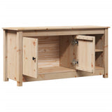 TV Cabinet 103x36.5x52 cm Solid Wood Pine - 45-Degree Angle