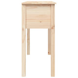 Console Table 100x35x75 cm Solid Wood Pine - Low Angle