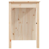 Desk 100x50x75 cm Solid Wood Pine - Low Angle