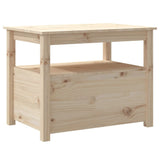 Coffee Table 71x49x55 cm Solid Wood Pine - Extra Image