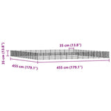 52-Panel Pet Cage with Door Black 35x35 cm Steel - Top-Down View