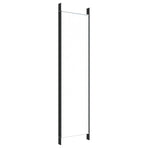 5-Panel Room Divider White 250x200 cm Fabric