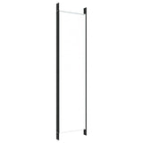 5-Panel Room Divider White 250x200 cm Fabric - Rear View