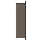 6-Panel Room Divider Anthracite 300x200 cm Fabric