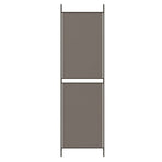 6-Panel Room Divider Anthracite 300x180 cm Fabric