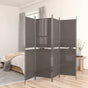 5-Panel Room Divider Anthracite 250x200 cm Fabric