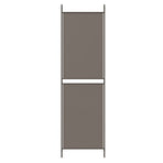 6-Panel Room Divider Anthracite 300x220 cm Fabric