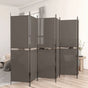 6-Panel Room Divider Anthracite 300x220 cm Fabric