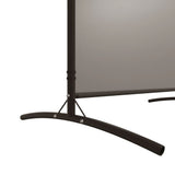 2-Panel Room Divider Anthracite 175x180 cm Fabric