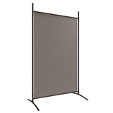 4-Panel Room Divider Anthracite 346x180 cm Fabric