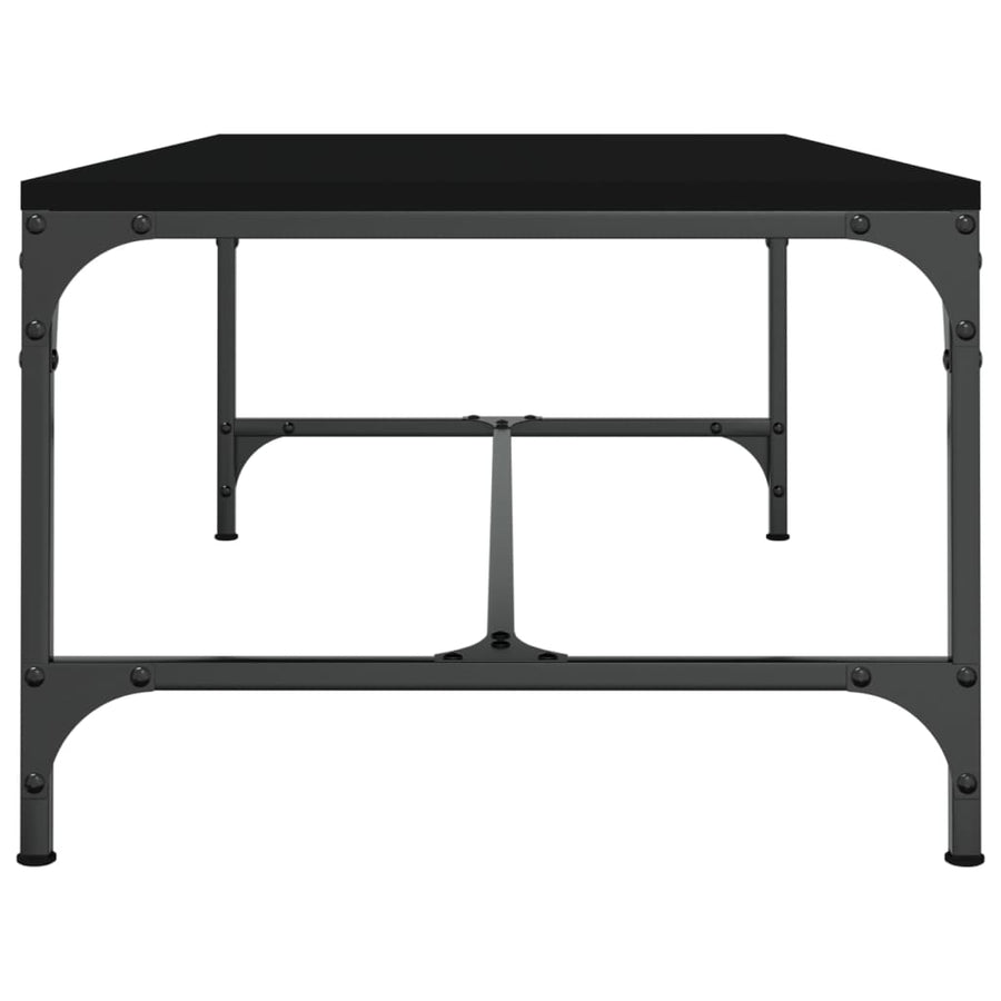 Coffee Table Black 100x50x35 cm Engineered Wood