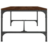 Coffee Table Brown Oak 100x50x35 cm Engineered Wood