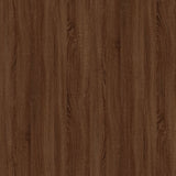 Coffee Table Brown Oak 100x50x35 cm Engineered Wood