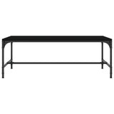 Coffee Table Black 80x50x35 cm Engineered Wood