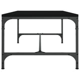 Coffee Table Black 80x50x35 cm Engineered Wood