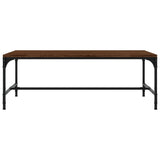 Coffee Table Brown Oak 80x50x35 cm Engineered Wood