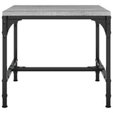 Coffee Table Grey Sonoma 50x50x35 cm Engineered Wood - Top-Down View