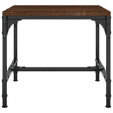 Coffee Table Brown Oak 50x50x35 cm Engineered Wood
