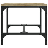 Side Tables 2 pcs Sonoma Oak 40x40x35 cm Engineered Wood - Close-Up Angle