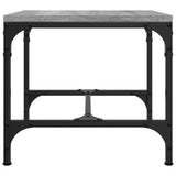 Side Tables 2 pcs Grey Sonoma 40x40x35 cm Engineered Wood - Close-Up Angle