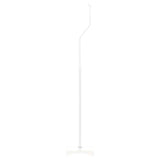 Universal Speaker Stand 2 pcs White 19x19x82-104 cm Steel - Side View