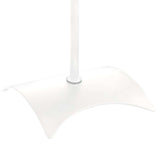 Universal Speaker Stand 2 pcs White 19x19x82-104 cm Steel