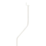 Universal Speaker Stand 2 pcs White 19x19x82-104 cm Steel