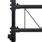 Light Stand Black 338x115x(180-300) cm Steel