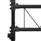 Light Stand Black 338x115x(180-300) cm Steel - Rear View