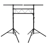 Light Stand Black 238x115x(180-300) cm Steel