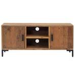 TV Cabinet Brown 110x35x48 cm Solid Pinewood